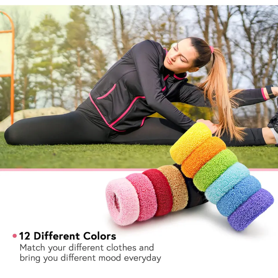 100 Pezzi/confezione Elastici Per Capelli Senza ... - Shein - Foto 8