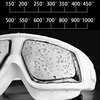 -1.5 To -10.0 Myopia Swim Eyewear Silicone Large Frame Anti Fog Swimming Goggles Custom Different Degree For Left Right Eyes 5