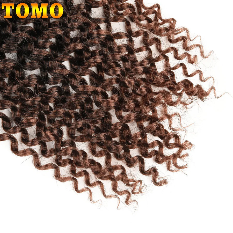 12" Marley Braids Ombre Synthetic Braiding Hair Extensions 24Strands/Pack Crochet Braids Marlybob Jerry Curl Jamaican