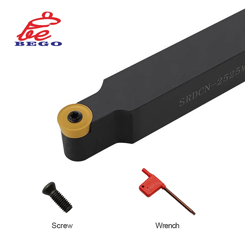 

SRDCN Turning Tool Holder Set For Semi-finishing And Finishing Operations Outer Grooving Carbide Blade