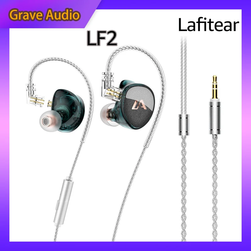 

Наушники-вкладыши lafislap LF2, Hi-Fi, 2DD + 2BA, гибридные, с отсоединяемым кабелем