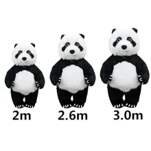 

Advertising Inflatable Chinese Panda Bear Cosplay Mascot Costume Doll Can Walk In Interesting Apparel Cartoon Character Clothes