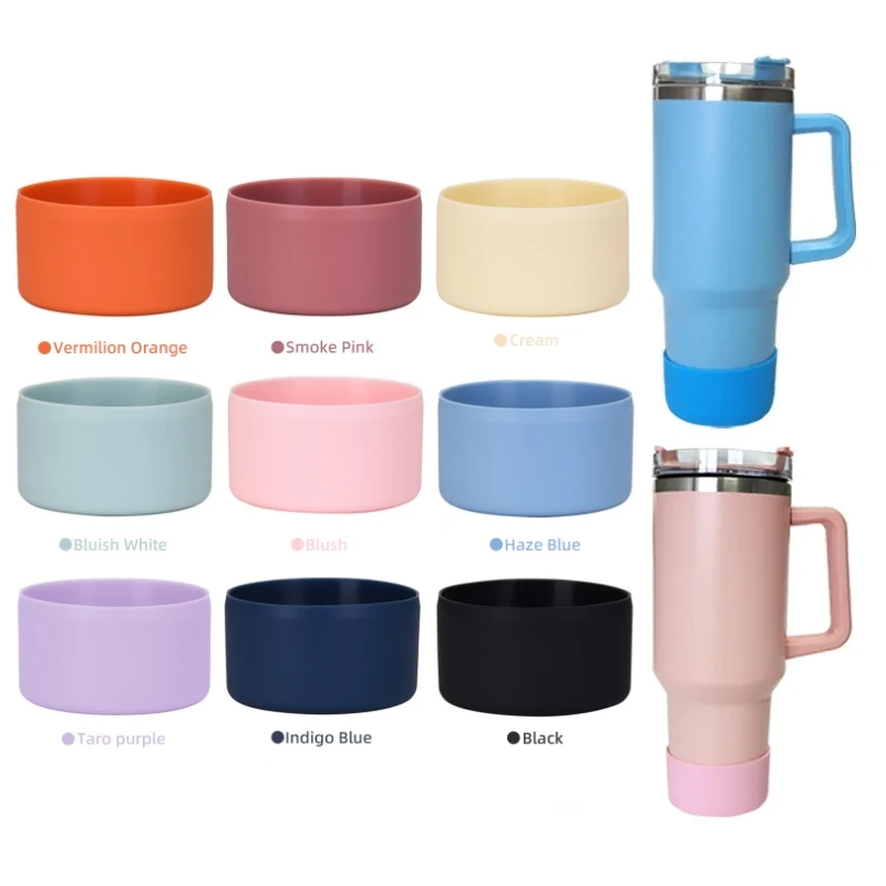 Buy Wholesale China Protective Silicone Cup Sleeve Bottle Bottom Cover For  Tumbler,stainless Steel Water Cup & Stainless Steel Tumbler Silicone Mats