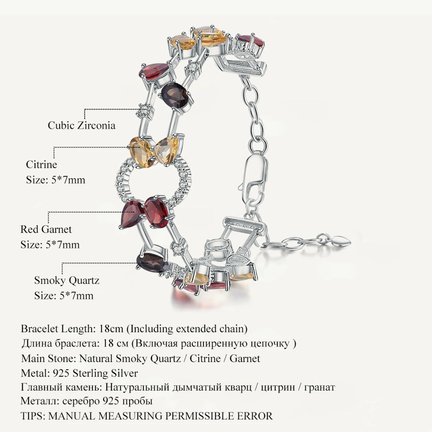 gem's-balletto-reale-argento-sterling-925-natural-multicolor-granato-quarzo-fume-citrino-bracciali-e-braccialetti-per-le-donne-gioielleria-raffinata