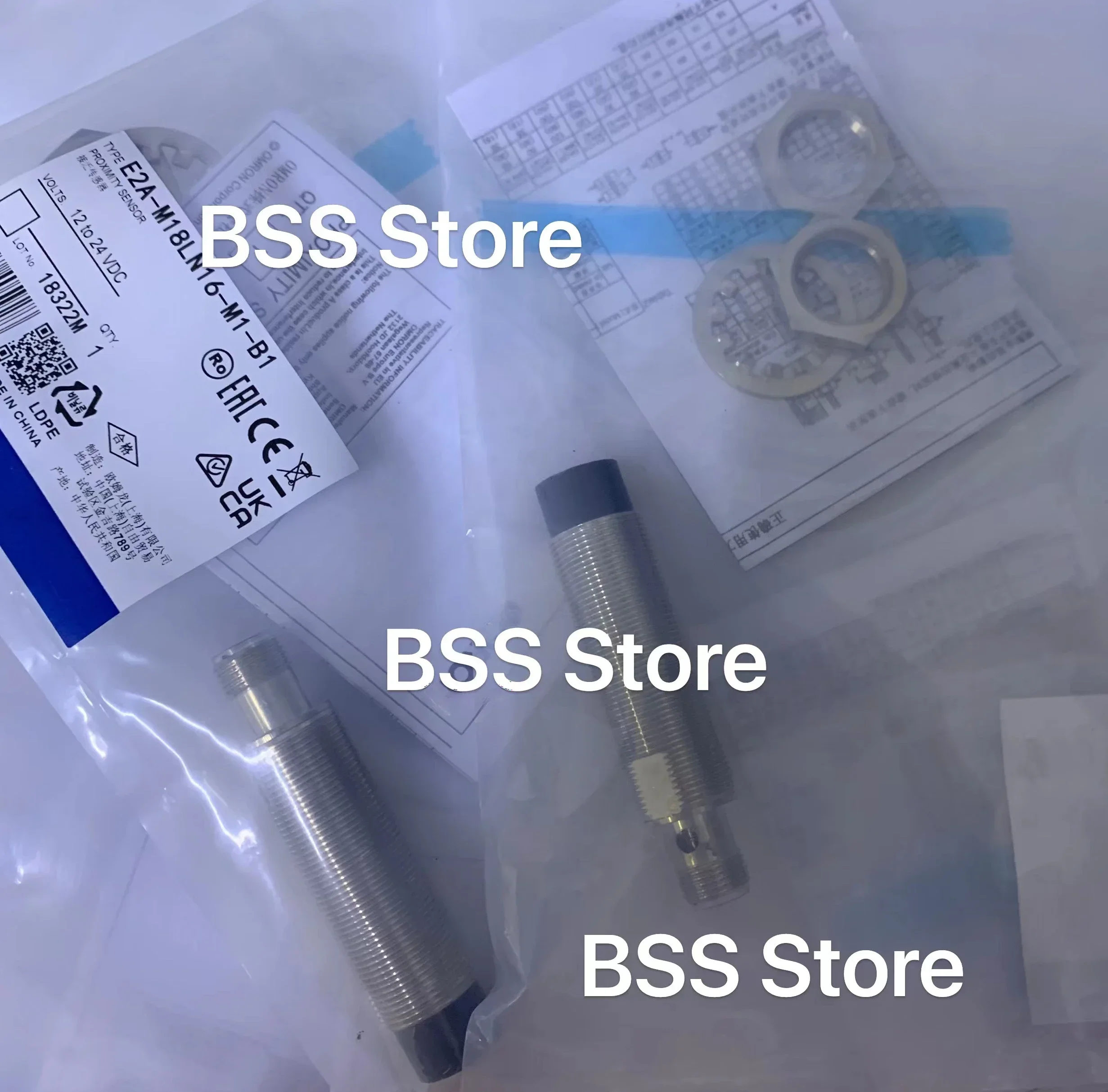 E2A-M18LN16-M1-B1 E2A-M18LN16-M1-B2 E2A-M18LN16-M1-C1 E2A-M18LN16-M1-C2 Proximity Switch Sensor
