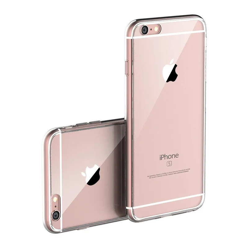 Silicon Cell Phone Case Phone Case Cell Phone Case Ricestate For iPhone6 6s Ultra Thin Transparent Clear TPU Case For iPhone 6 6S 4.7inch Crystal Back Protect Silicone Phone Bag