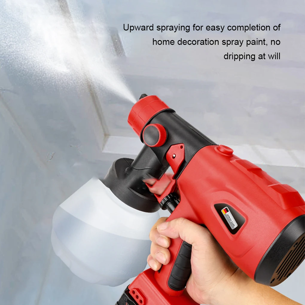 

Advanced Cordless Paint Sprayer With 3 Patterns And 4 Size Nozzles Portable And Wide Application MWQ SG05