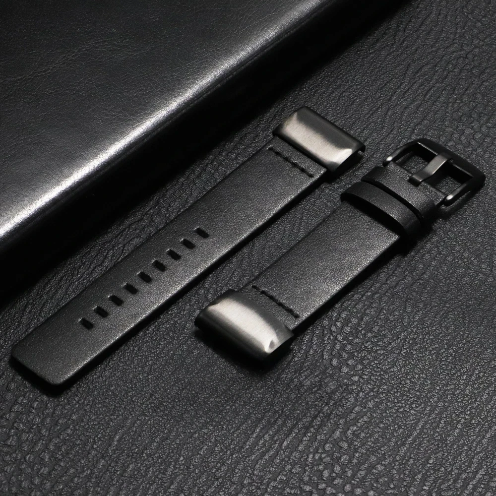 Premium Leather Watch Band - Elegant Wrist Strap, Multiple Width Options