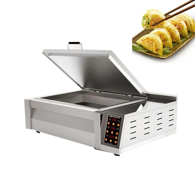 

Electric Single-Ended Dumpling Frying Machine Stainless Steel Desktop Fryer