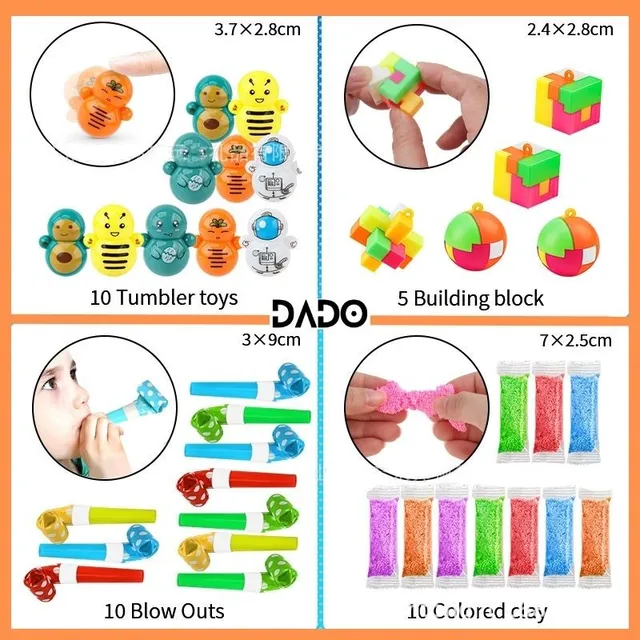 Set 6 Fidget Ball Antistress - Palline Sensoriali Magnetiche Per ADHD E Autismo