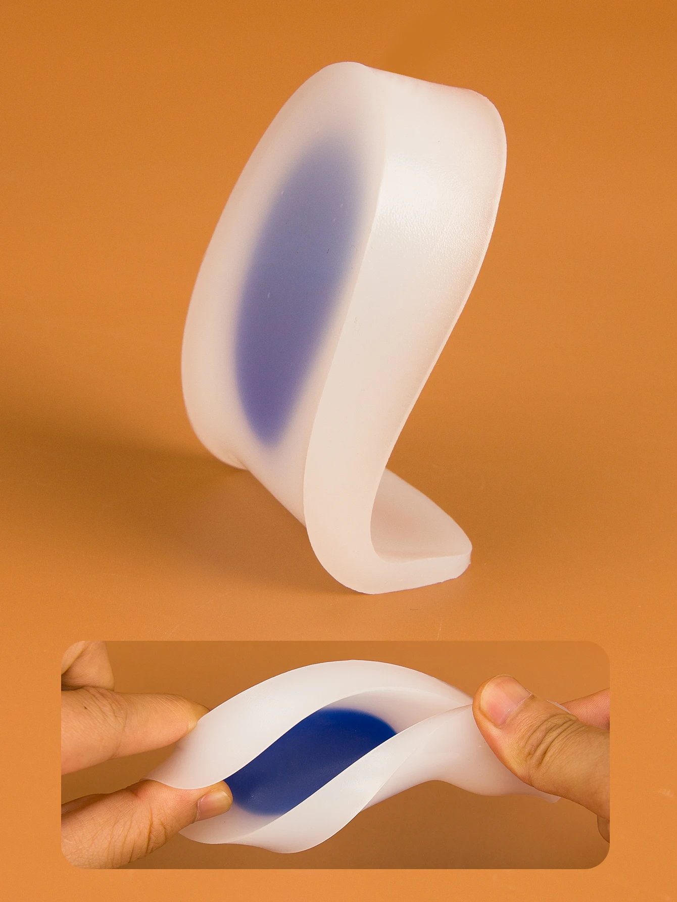 Gel Silicone Heel Cups/Pads 1 Pair for Foot Pain Relief Support Comfort Cushion Insoles for Women/Men