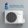 LETO Series Mini Split Air Conditioner Heat Pump, 9000 BTU 110/120V, Inverter, Works with Alexa, SEER2 21.5, White 5