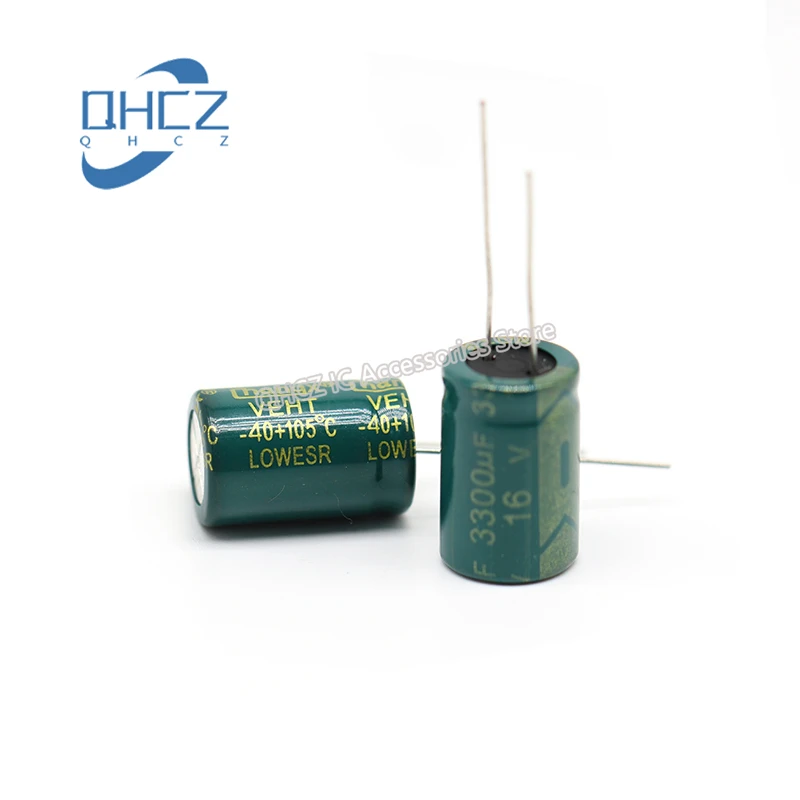 

Электролитический конденсатор, зеленое золото, 35 в, 47 мкФ, 100 мкФ, 220 мкФ Ф, 470 мкФ, 680 мкФ, высокая частота, низкое сопротивление, Новый оригинал, 50 шт.