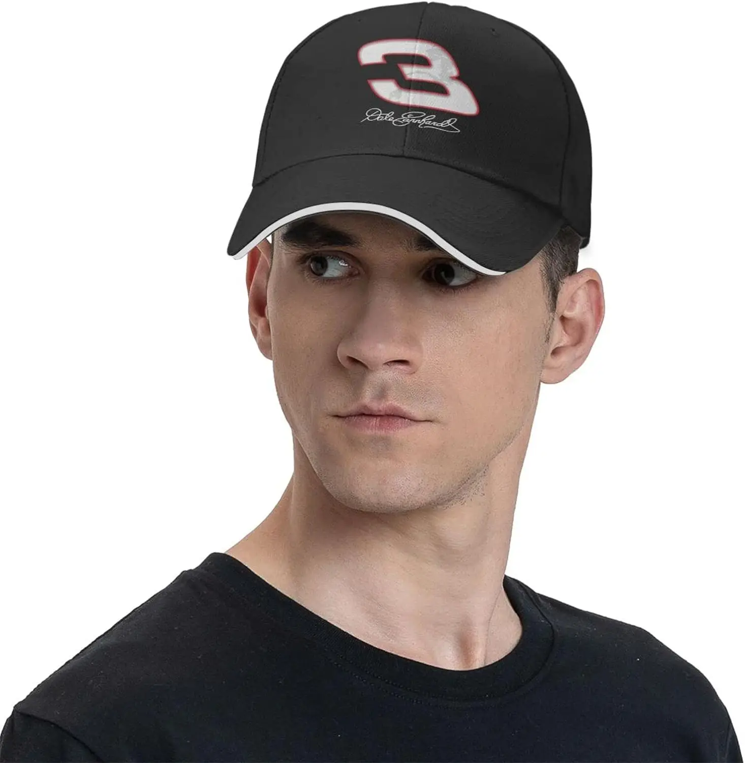 Dale Earnhardt Sr #3 Baseball Cap Trucker Cap Cowboy Hat Adjustable Hat for Men Women Unisex 6