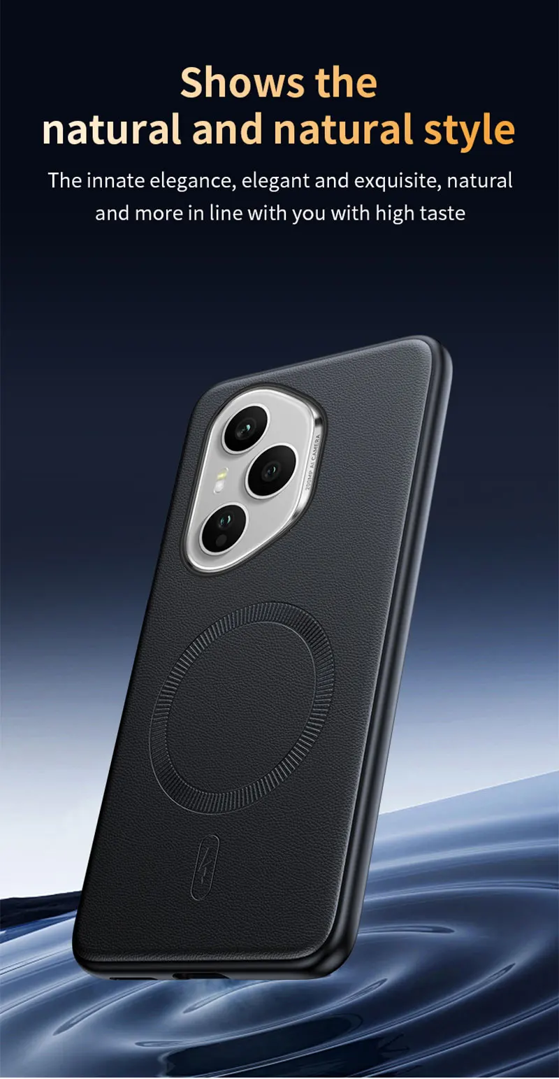 Für Honor 400 Pro Fall Magnetische Leder Schild Abdeckung Für Honor 400 Pro Hohe Qualität Anti-Fingerprint Nicht-Slip PC + TPU – Detail 13