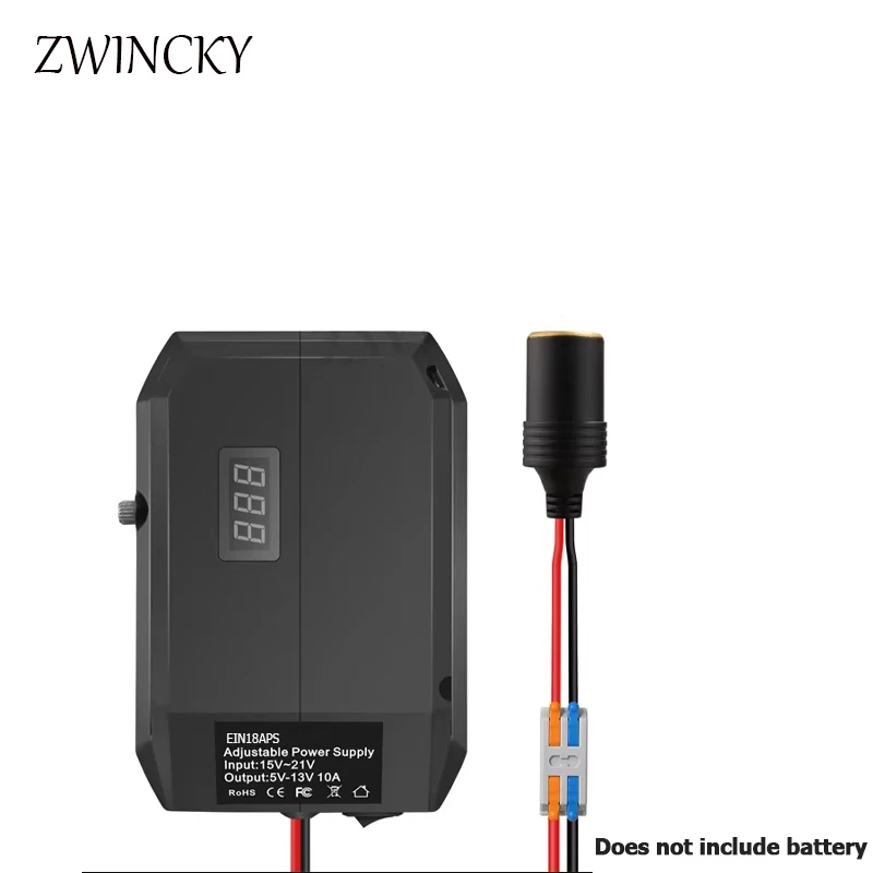 18V Zu 12V Step Down Konverter Für Einhell - DIY Power Adapter Bis 10A