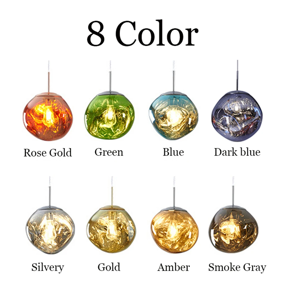 Nordic Ceiling Pendant Lamp Lava LED Pendant Light Modern Light Lighting Living Room Indoor Decor Home Fixtures Kitchen Hanging