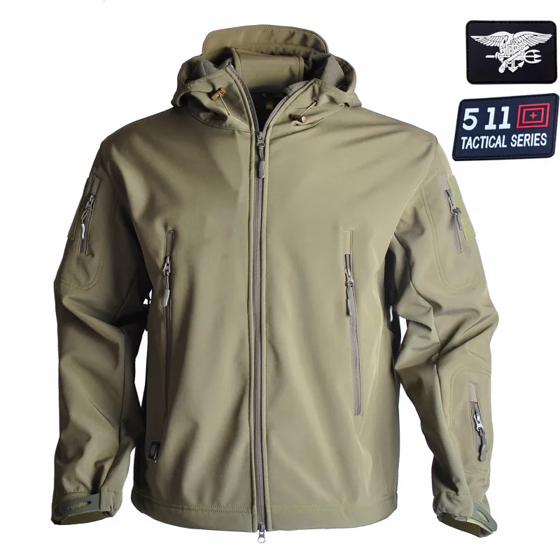 

Free Combination Army Soft Shell Tactical Mountaineering Training Waterproof Jacket Men's Flight Special Forces Pants