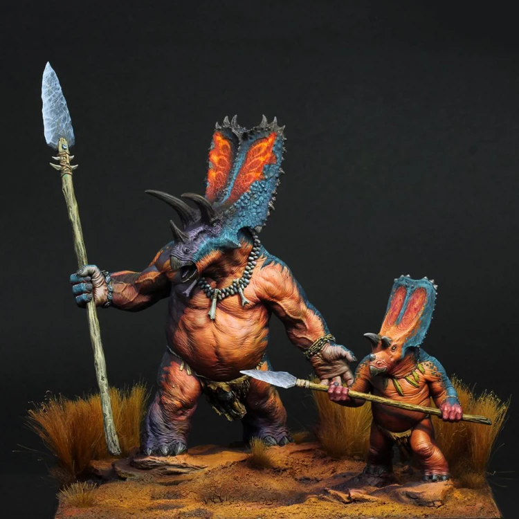 

1/24 Fatherhood, 2 figure, No base, Resin Model figure GK, Game theme, Unassembled and unpainted kit