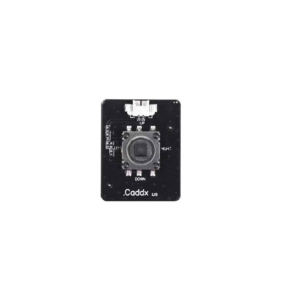 Lot de deux cartes menu OSD CADDXFPV pour caméra FPV, câbles silicone inclus