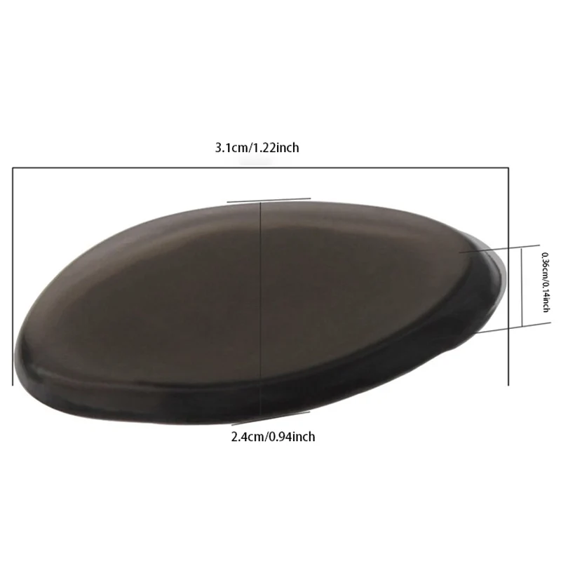 Drum Damper Gel Pads Silicone Drums Silencer Drums Tone Control Percussion Instrument Accessories 6Pcs/Sheet drum dampeners drum percussion accessories drum accessories