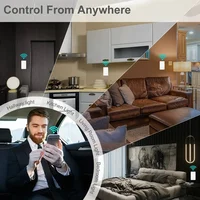 Tuya Smart Life WiFi Timer Light Switch Wall Button Pusher On Off 220V Wireless US AU Standard 2 3 4 Gang Two Way Remote Control - Image 2