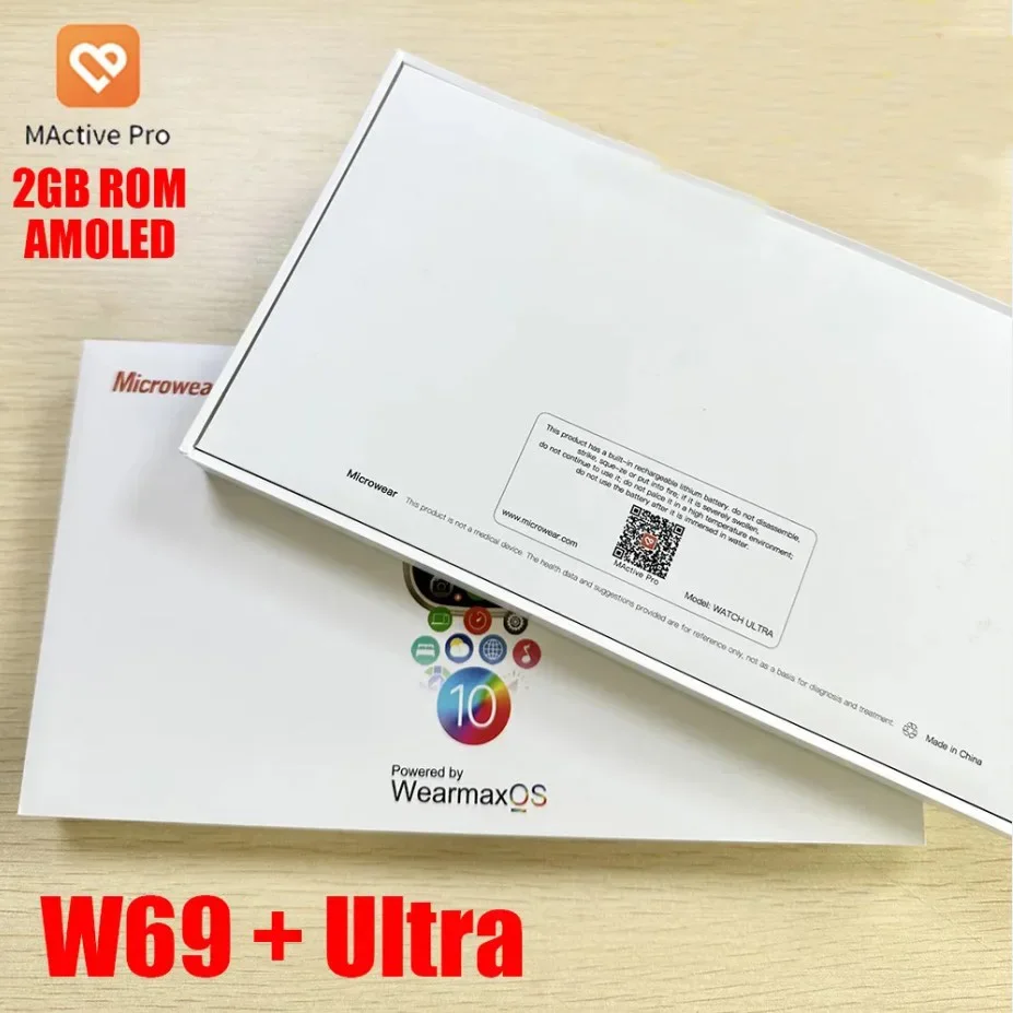 Ƹ ũ Ʈ ġ, 49mm W69 + W69 ÷ Ʈ 2GB ROM NFC  , BT ȭ ħ ECG ũο Ʈ ġ, 2023 ǰ