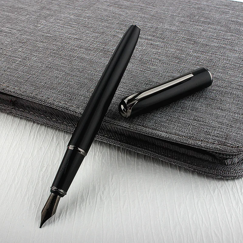 

Luxury Quality Picasso M Nibs Black Fountain Pen 0.7MM Gift Pen Ink Pens