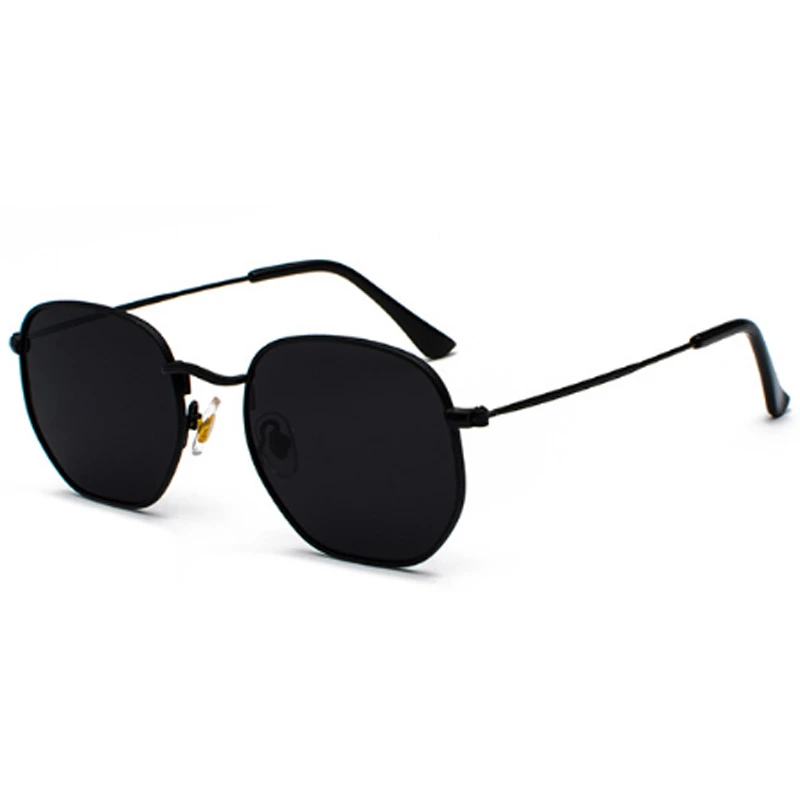 Classic Square Sunglasses Men Brand Designer Vintage Sun Glasses Male Metal Frame Outdoor Shades Driving Oculos De Sol_voghion.com
