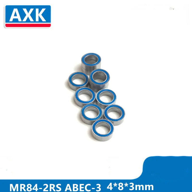 

Mr84rs Bearing Abec-3 (10pcs) 4*8*3 Mm Miniature Mr84-2rs Ball Bearings Rs Mr84 2rs With Blue Sealed L-840dd