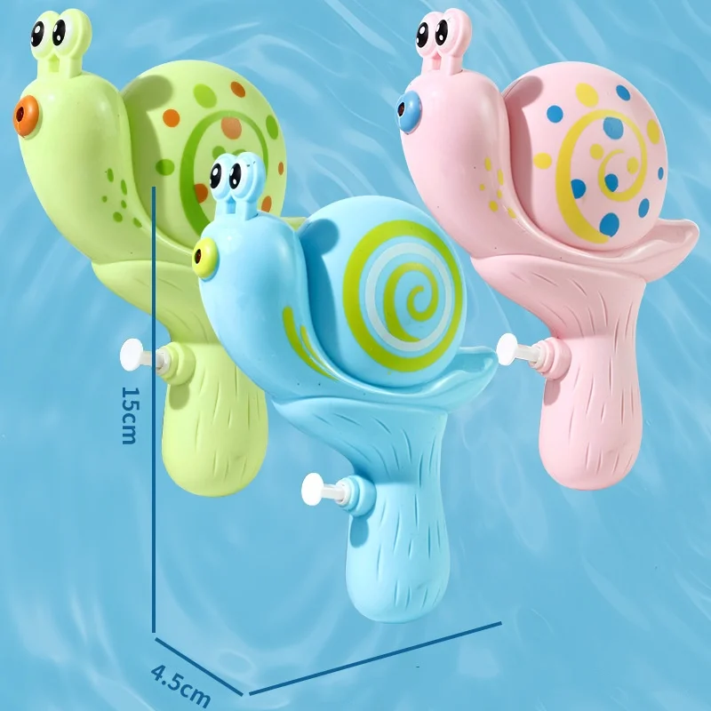 Water Gun Summer Toys for Kids snail toys Cartoon Water Gun Cartoon Design Outdoor Game Summer Toys Sport Party Toys Gifts 2