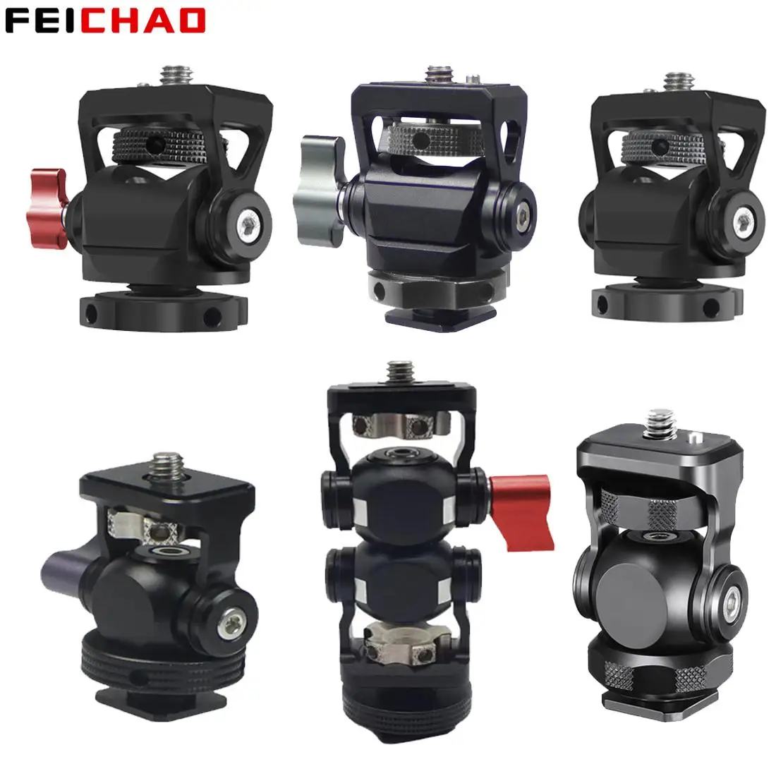 Swivel and Tilt Monitor Holder EVF Mount Quick Release Cold Shoe