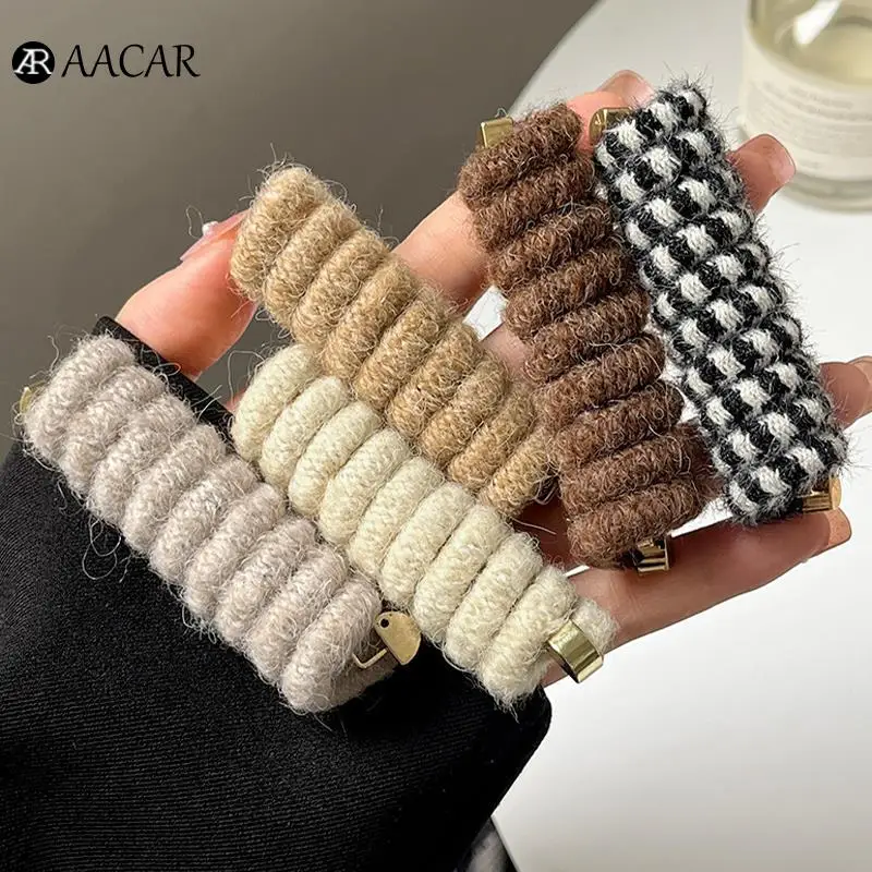 

Женская однотонная эластичная резинка для волос, 1 шт.