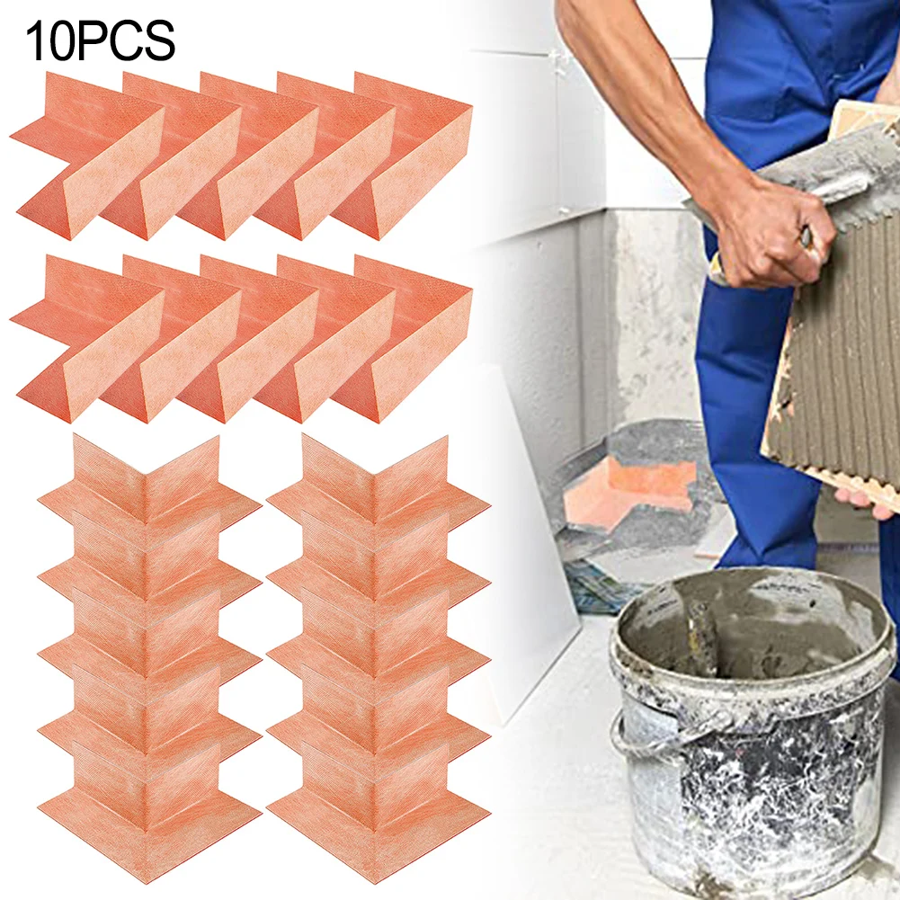 

4/10PCS Waterproofing Corner Shower Seamless Membrane Bathtub Steam Room Bathroom Inner Outer Corner Corner Tarpaulin