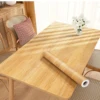 1pc Pvc Oil-proof Marble Wood Grain Stickers Self-adhesive Wallpaper for Kitchen Countertop Cabinet Desktop Cabinet Wall Sticker 2