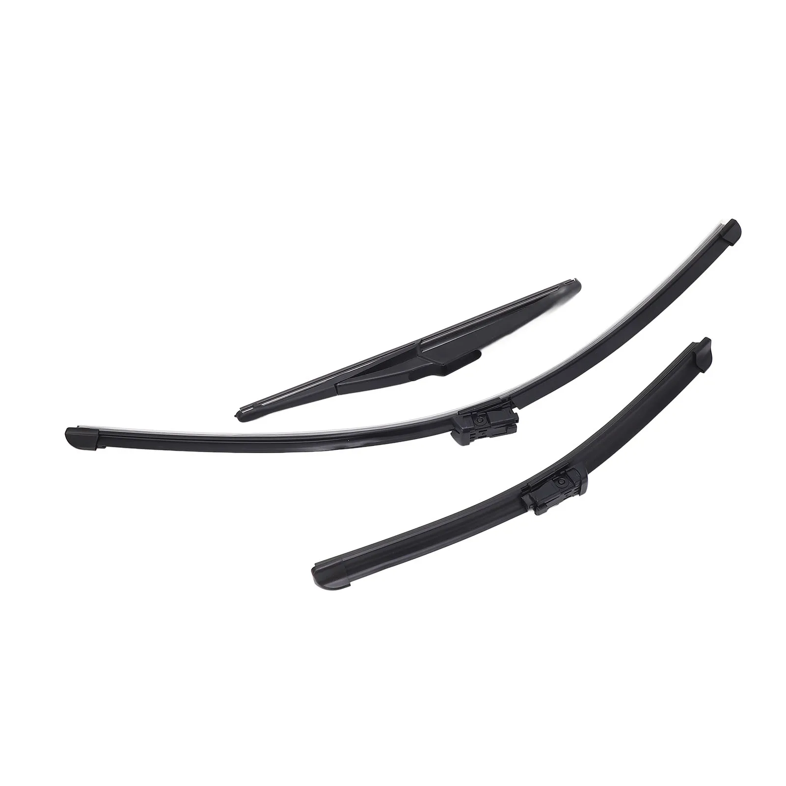 New 3Pcs Front Rear Wiper Blades Set for Fiat 500 500C 500L 2009 to 2023 Windshield Windscreen Tailgate Window Brushes Car Parts 4