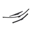 New 3Pcs Front Rear Wiper Blades Set for Fiat 500 500C 500L 2009 to 2023 Windshield Windscreen Tailgate Window Brushes Car Parts 4