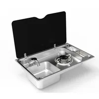 Gas stove with lid RV sink with lid hardware accessories for sink with lid 1