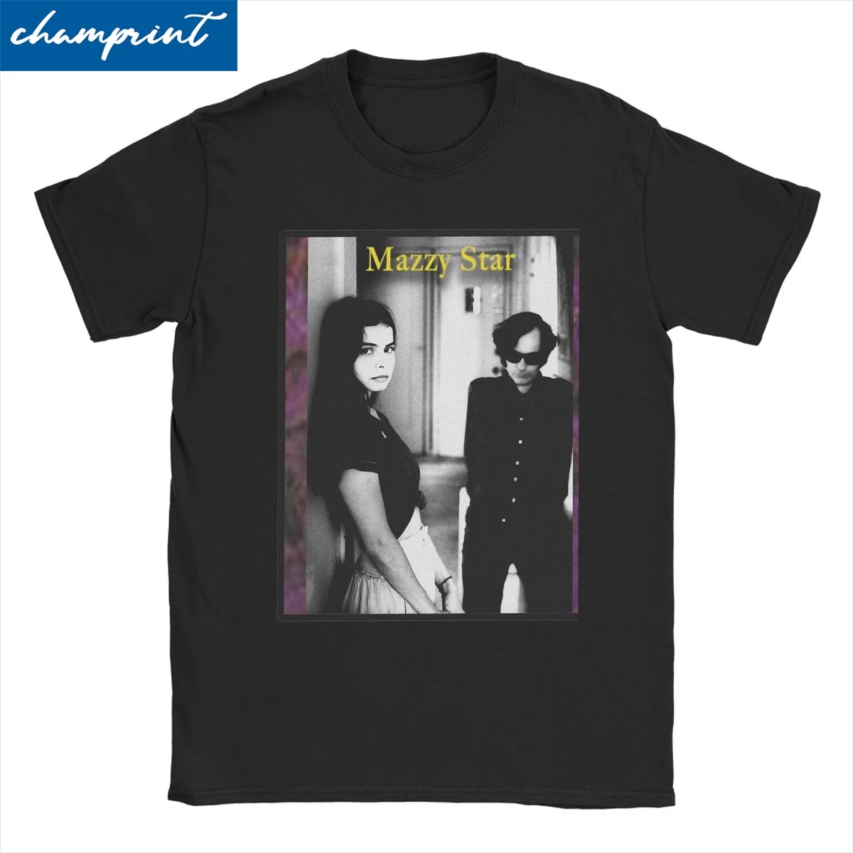 

Забавные мужские и женские футболки Mazzy Star, футболки для отдыха в стиле панк-рок, футболки с коротким рукавом, одежда из чистого хлопка для мужчин и женщин