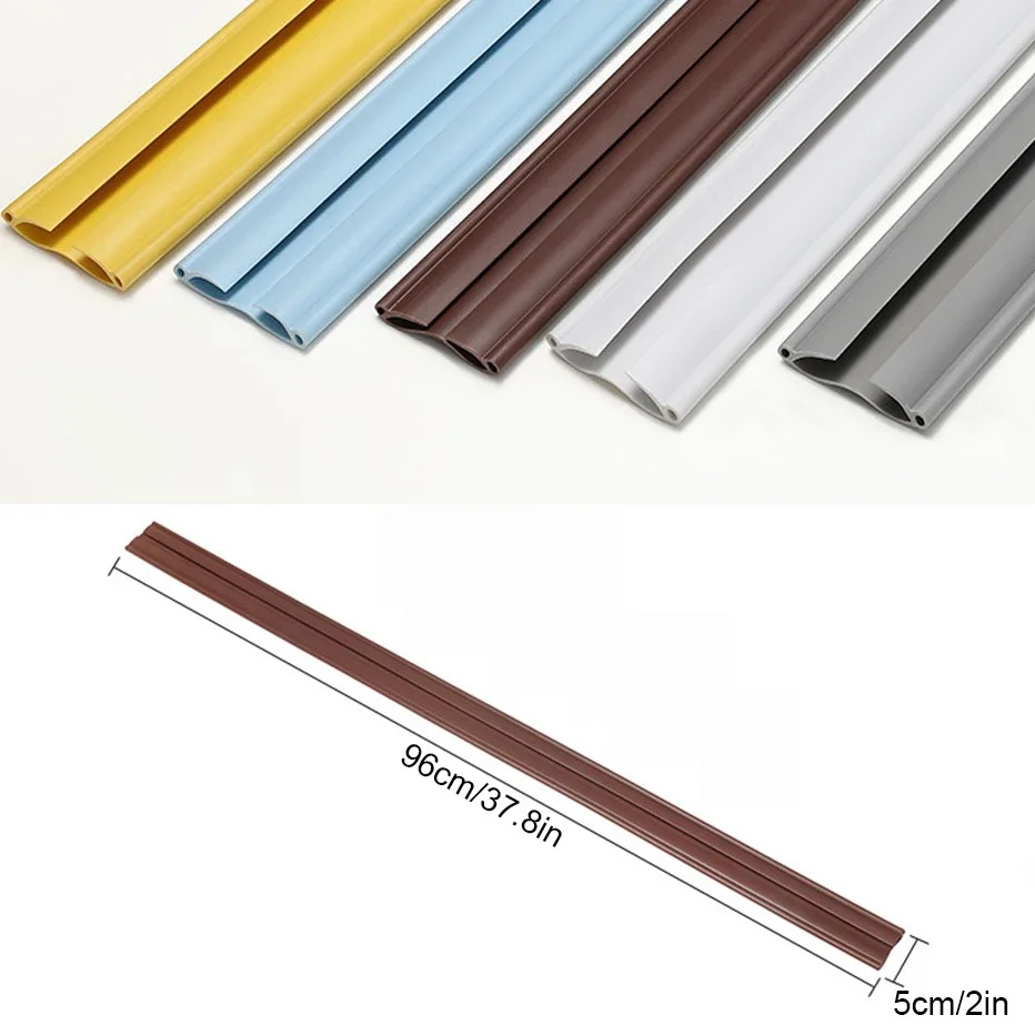 

Soundproofing Soft Under Door Draft Blocker Insulator Door Draft Stopper Weather Stripping Noise Reduce Door Seal Strip Guard