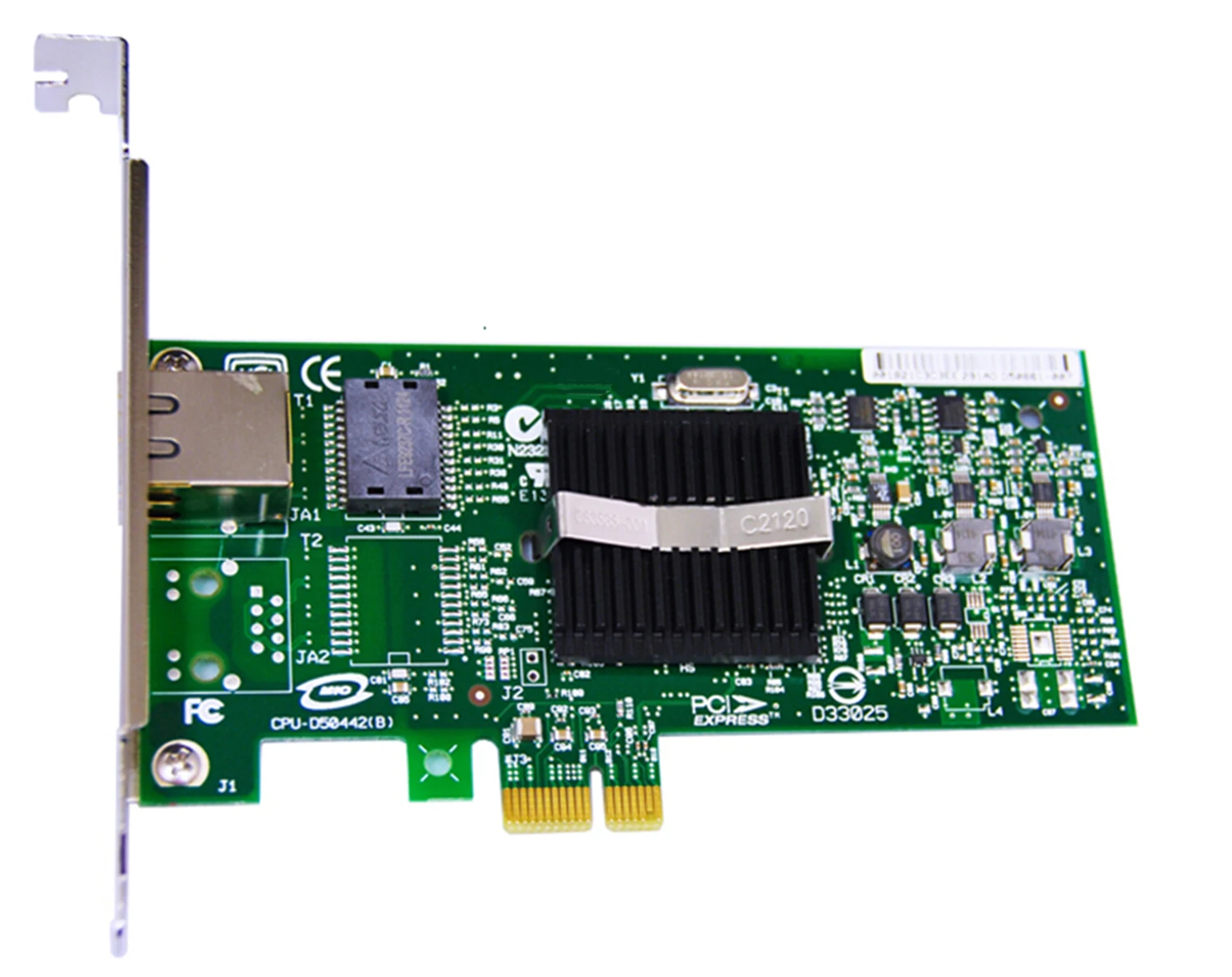 1000Mbps NIC 네트워크 서버 어댑터 82572GI 칩 인텔 프로/1000PT PCI-E 기가비트 LAN 카드, 단일 RJ45 포트 EXPI9400PTBLK 1G NIC