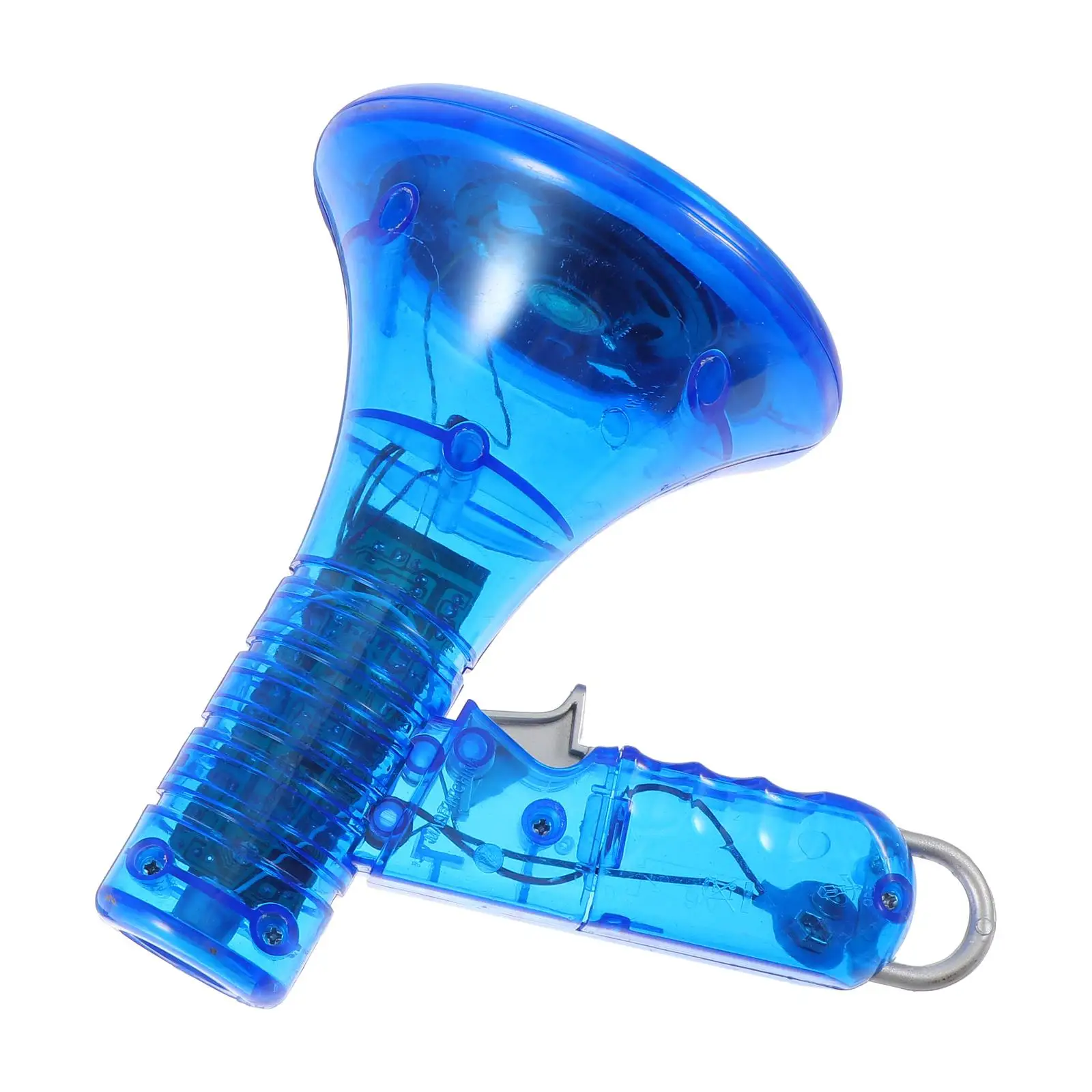 Handheld Voice Changer Speaker Plastic Trumpet Megaphone Kids Toy Abs Material Safe Environmental Bright Design Intellectual
