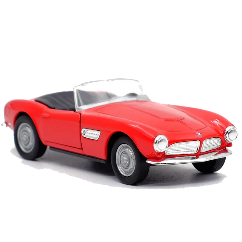 WELLY 1:36 1956 BMW 507 클래식 용융 컨버터블 장난감 자동차 모델, 시뮬레이션 합금 자동차 모델 풀백 자동차 장난감 선물 B622