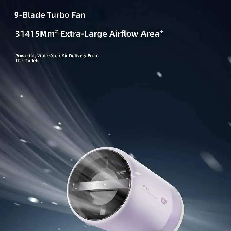 2025 야영 사무실 여행을 위한 새로운 고속 3 장치 휴대용 USB 팬 강한 바람