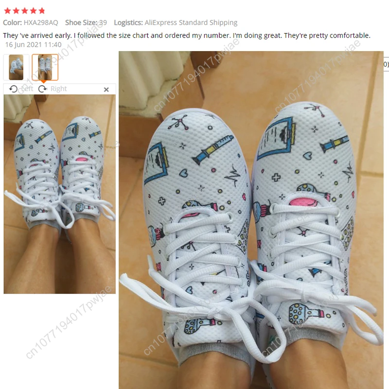 Terror Skeleton Skull Women Casual Shoes Blue Fire Print Design Footwear Flats Sport Shoe Ladies Breathable Mesh Sneaker