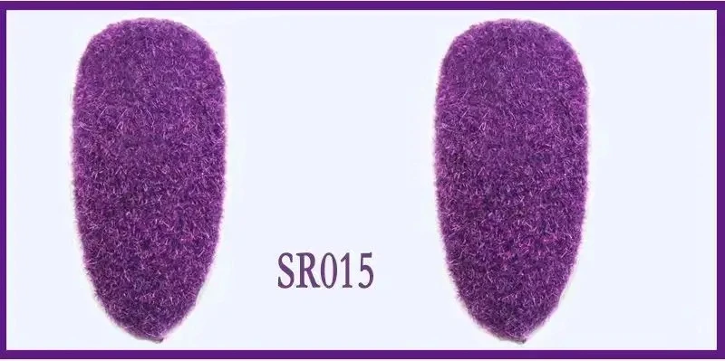 Winter Nail Velvet Powder - Fluffy Glitter Dust for DIY Nail Art (22 Colors, 10g)