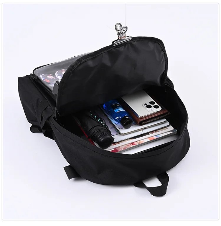 New transparent children's bag backpack large capacity trendy detachable small bag casual backpack student school bag baby