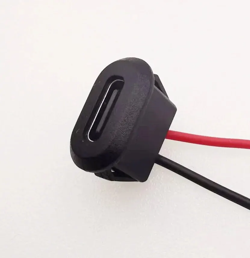 5PCS/10PCS USB 2.0 Direct Pressure Welded Wire Type Mother Lamp Toy Charging Port Table Lamp Precision Instrument Charging Port wire connector
