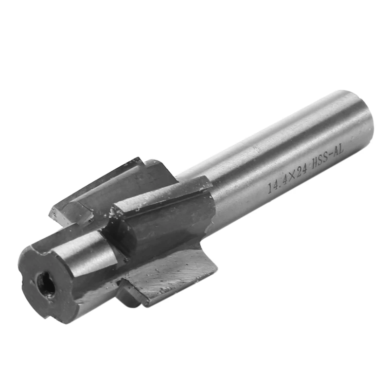 

1Pc 4 Flute HSS Counterbore End Mill,Pilot Slotting Tool Milling Cutter Countersink End Mills CNC Machine Router Bit