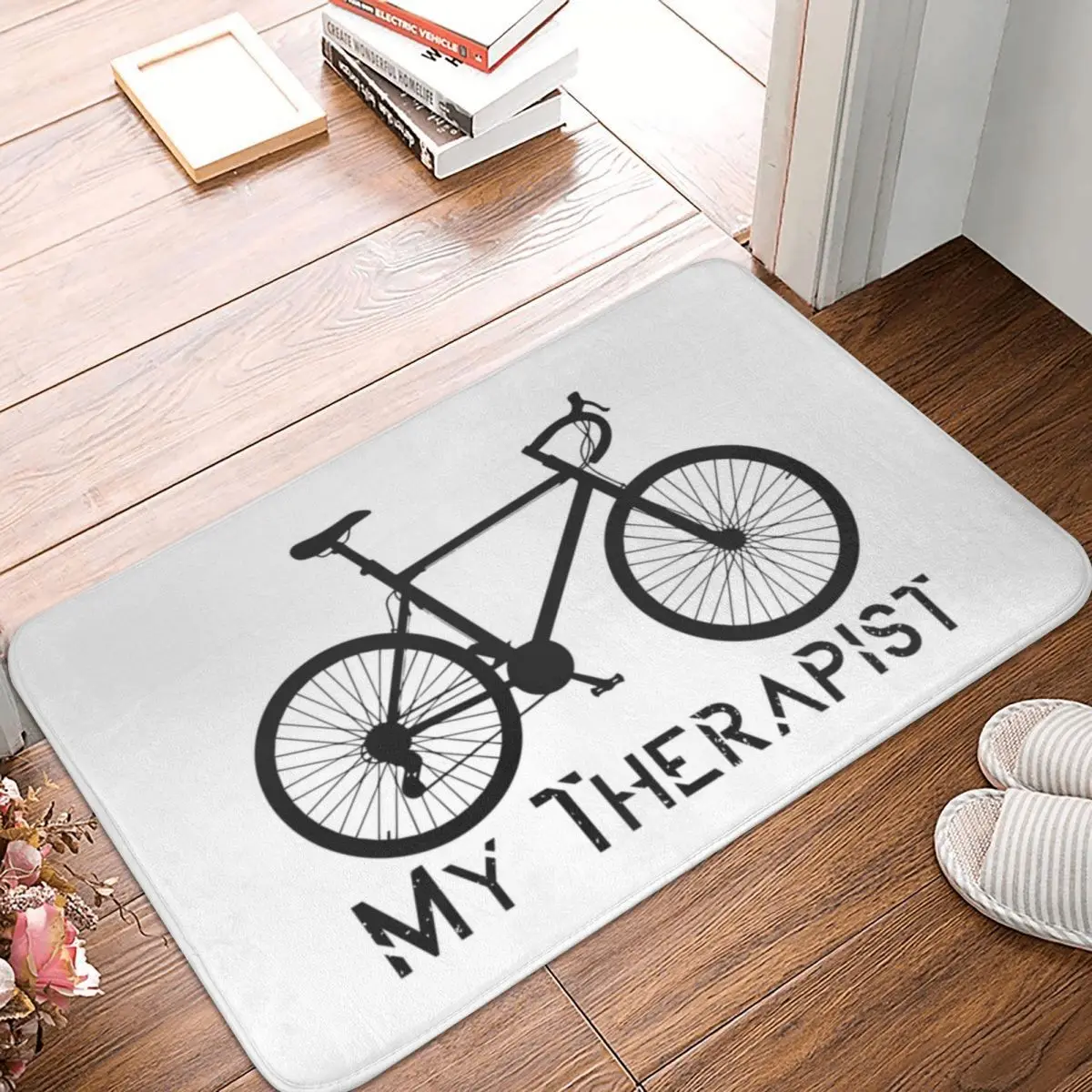 MY THE Bicycle Doormat Rug Carpet Mat Footpad Polyester Non slip